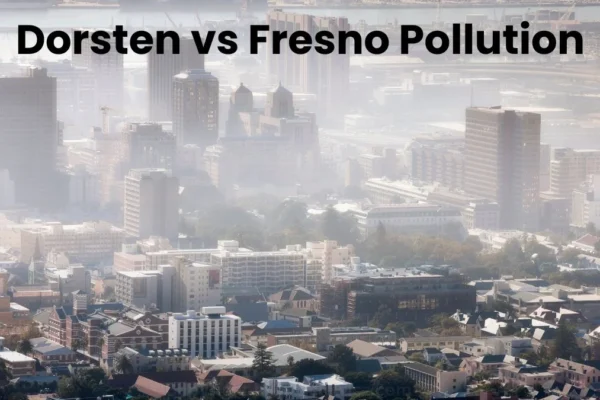 Dorsten vs Fresno Pollution Comparison Chart